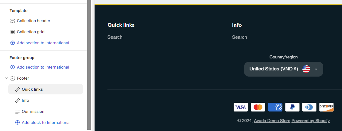 Customize the Showtime Theme